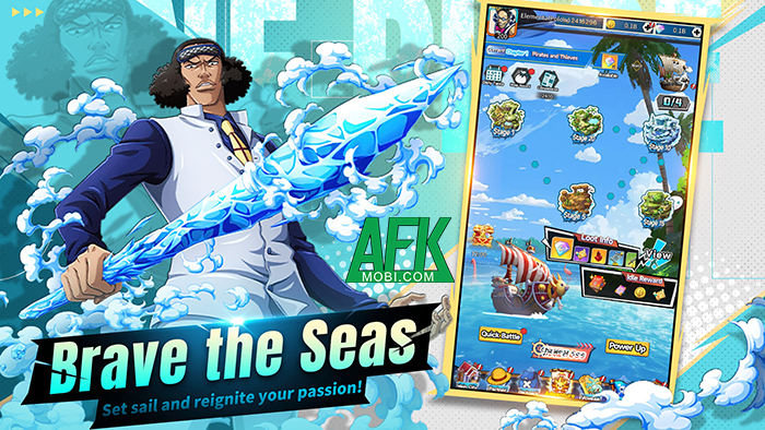 Haki Heroes: New World game chiến thuật đấu tướng rảnh tay lấy chủ đề One Piece quen thuộc