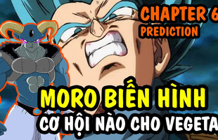 Hé lộ bản phác thảo Dragon Ball Super chap 62: Trai đẹp Moro bón hành cho Vegeta, Hoàng tử saiyan không còn 