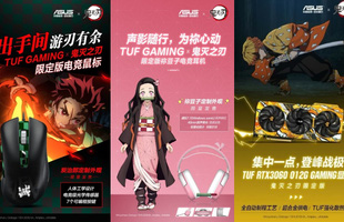 ASUS bất ngờ ra mắt hệ sinh thái Kimetsu no Yaiba cực chất dành cho game thủ chơi hệ “hơi thở”