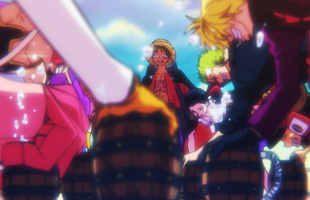 Băng Mũ Rơm nâng ly và những khoảnh khắc đẹp nhất trong One Piece tập 982