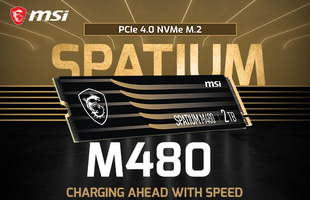 MSI ra mắt mẫu ổ cứng SSD mới với dòng sản phẩm SPATIUM