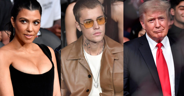 Cả dàn sao hot Hollywood đổ bộ UFC 264: Justin Bieber lột xác, chị gái Kim o ép át cả Megan Fox, Donald Trump chiếm spotlight