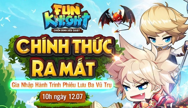 Nhận ngay giftcode Fun Knight: Chiến Binh Siêu Quậy mừng game ra mắt chính thức tại Việt Nam