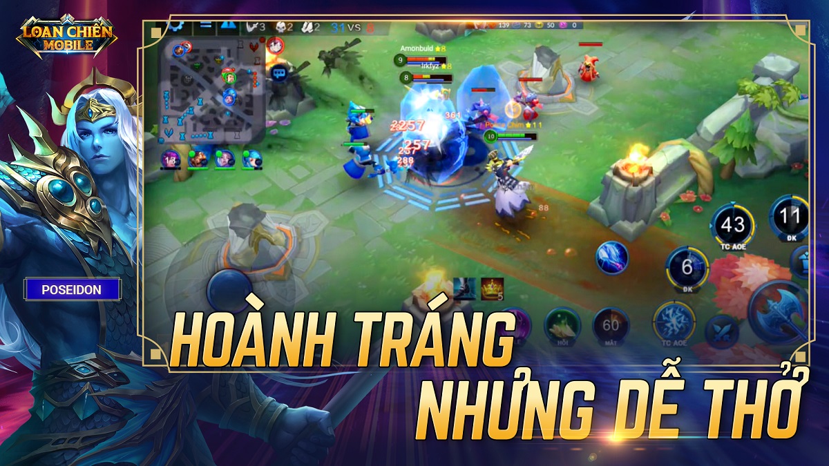 Loạn Chiến Mobile – Tựa game MOBA mobile mới, hứa hẹn khuấy đảo làng Esports Việt