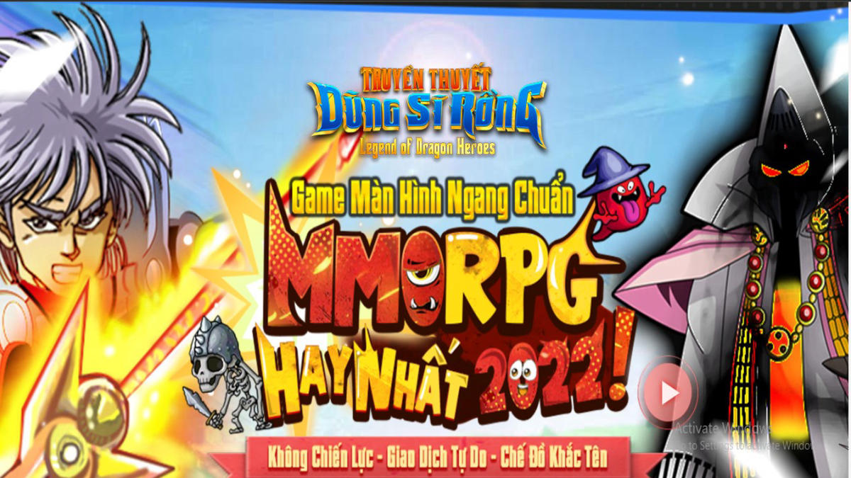 Truyền Thuyết Dũng Sĩ Rồng chuẩn chỉnh dòng MMORPG