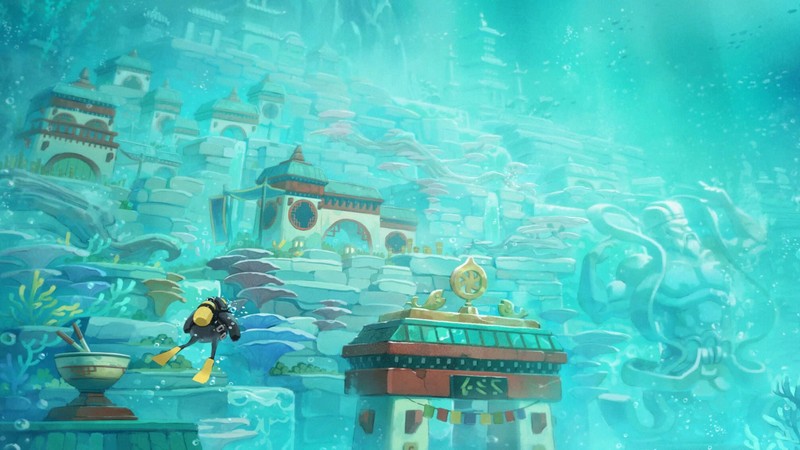 Game cực chill Dave the Diver đang 