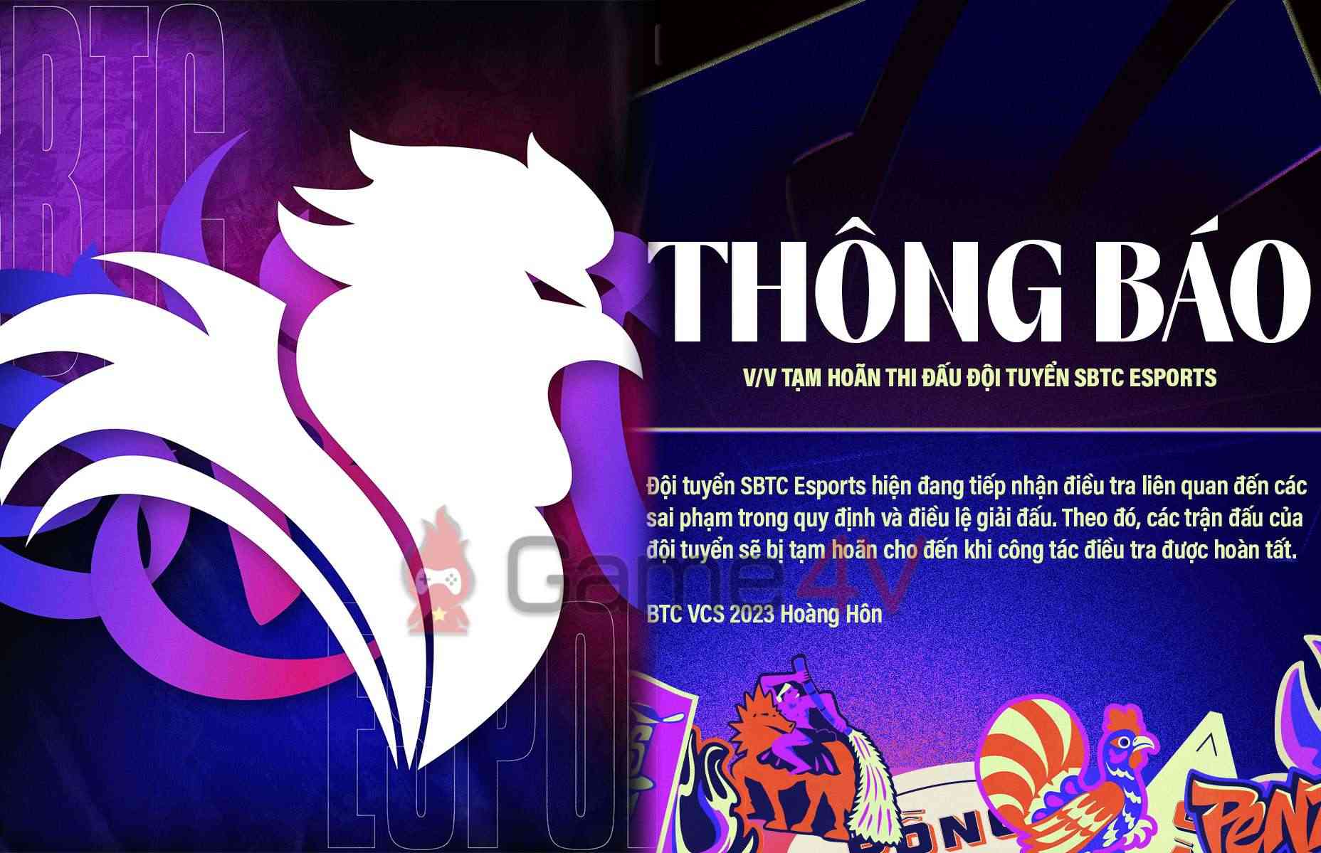 LMHT: Ban tổ chức VCS thông báo nguyên nhân SBTC Esports bị hủy lịch thi đấu