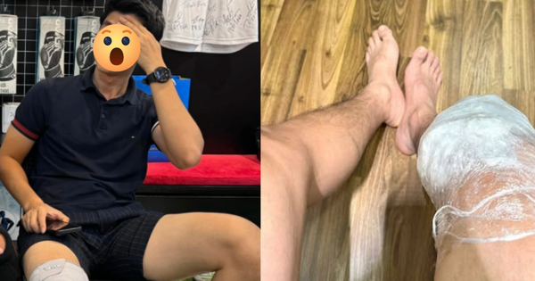 Tình trạng nghiêm trọng của nam thần VFC sau 1 năm bị đứt dây chằng chéo trước