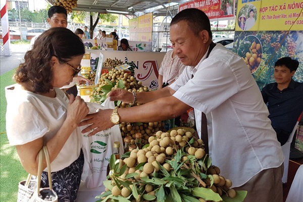 Đang diễn ra Tuần lễ nhãn lồng và nông sản tỉnh Hưng Yên năm 2019