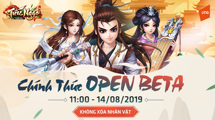 Tiếu Ngạo VNG chính thức ra mắt game thủ Việt vào ngày mai 14/08