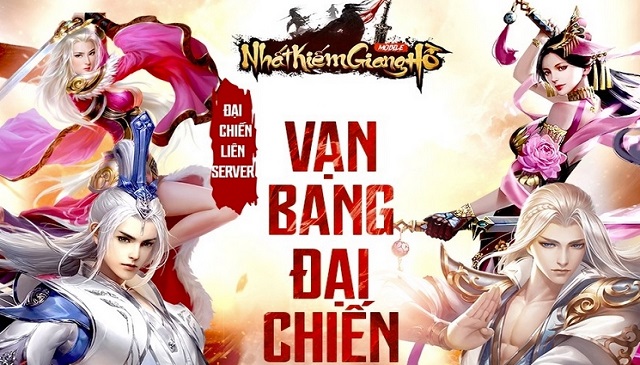 Thế giới võ lâm lại điên đảo với siêu giải đấu Vạn Bang Đại Chiến của Nhất Kiếm Giang Hồ