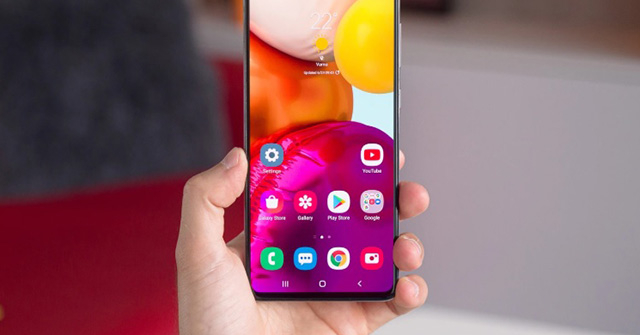 Điện thoại Galaxy A đã có thêm tính năng bảo mật mới