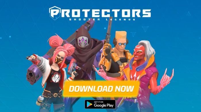 Tham gia vào các trận bắn súng hoành tráng trong tựa game mới Protectors: Shooter Legends