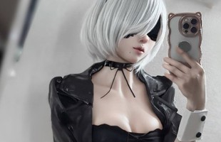 Bộ ảnh Cosplay 2B khiến cộng đồng game thủ đứng ngồi không yên