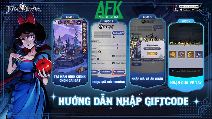 Tổng hợp gift code game Mirror Tales: Thế Giới Hắc Ám mới nhất trong tháng