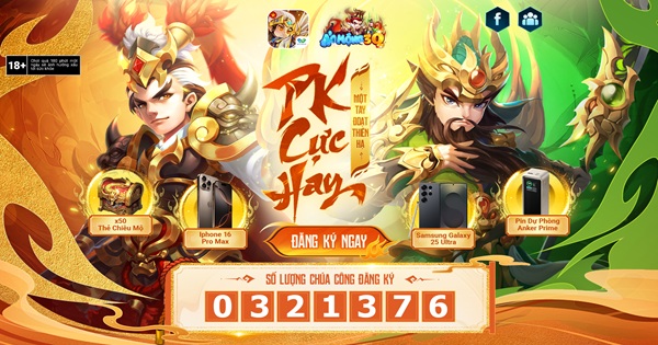Game nhập vai đấu tướng Ảo Mộng 3Q chính thức mở cửa tại Việt Nam, Đừng bỏ lỡ!