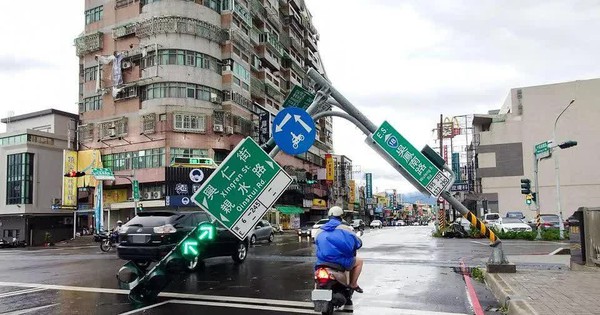 Bão Podul tiến sát bờ biển, Đài Loan (Trung Quốc) sơ tán khẩn cấp hàng trăm người