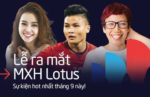 Lễ ra mắt MXH Lotus chính là sự kiện hot nhất tháng 9 này: Gây bão từ ngay chiếc thiệp mời 