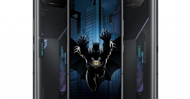 Xuất hiện hình ảnh phiên bản Batman của Asus ROG Phone 6