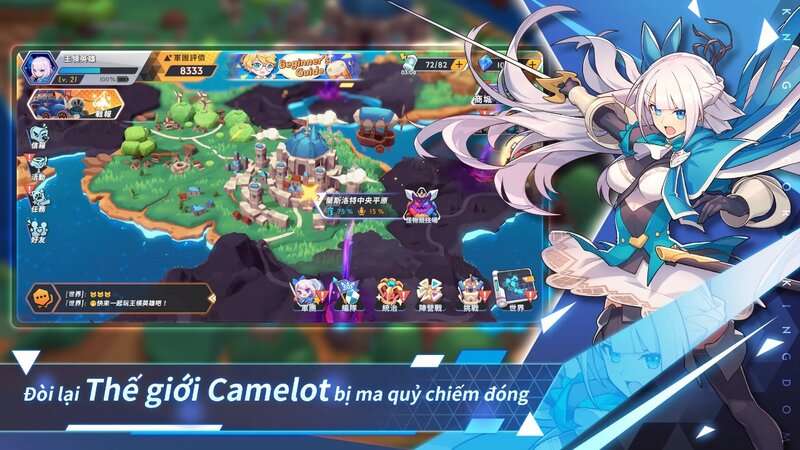 Knightcore Kingdom - Game chiến thuật thủ thành đồ hoạ độc đáo mở đăng ký trước