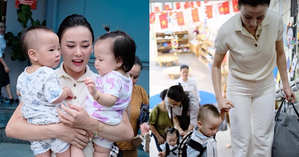 Lý do Phương Oanh cho 2 nhóc tỳ "nhập ngũ" dù mới hơn 1 tuổi