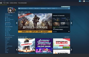 Hướng dẫn cách cập nhật giao diện Tiếng Việt trên Steam