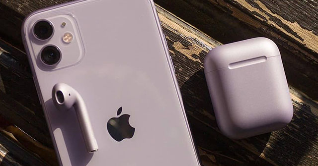 Mua iPhone 11 được tặng tai nghe AirPods miễn phí