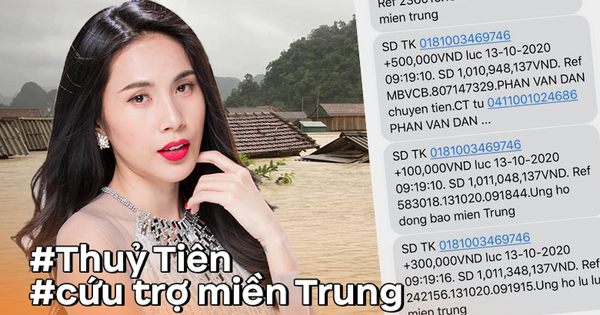 Ấm lòng mùa lũ: Thuỷ Tiên kêu gọi được 1 tỷ đồng chỉ trong 1 tiếng, quyết định đến miền Trung cứu trợ người dân!