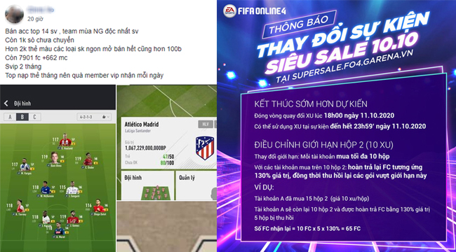 FIFA Online 4: Top Players đồng loạt nghỉ game vì sự kiện“hút máu”, Garena cuống cuồng “sửa sai”