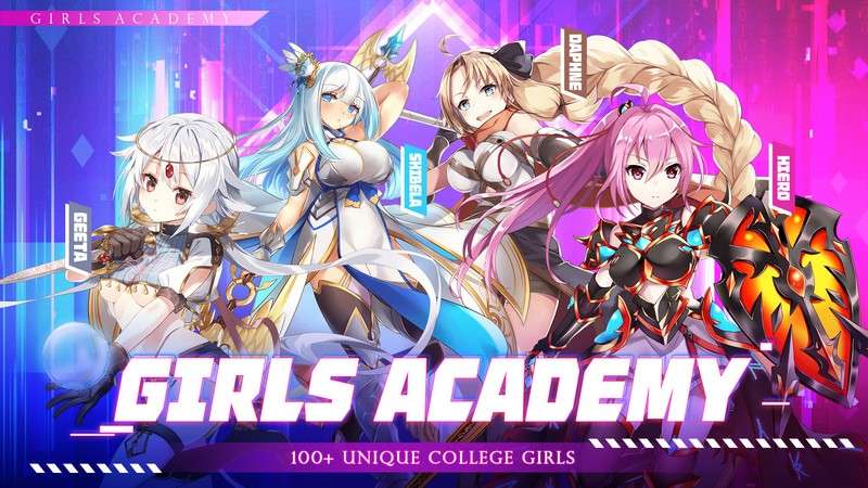 Girl Academy - Game nhập vai chiến thuật phong cách 2D mở bản quốc tế