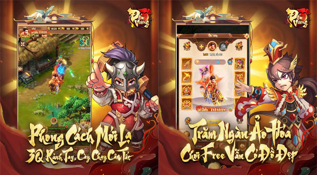 Game mới Đế Vương 3Q đấu tướng rảnh tay chiến ngay thành Vương Giả lộ diện