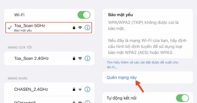 iPhone bị lỗi WiFi sau khi cập nhật iOS 17?