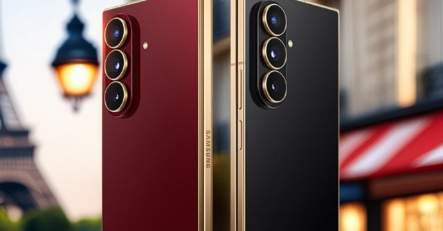 Samsung W26 ra mắt với thiết kế viền vàng sang trọng, giá từ 62,9 triệu đồng