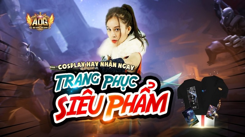 Kết quả cuộc thi Cosplay “chất như nước cất” của game thủ AOG