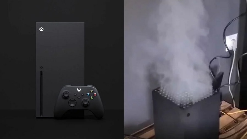 Hàng loạt người chơi tá hỏa khi thấy Xbox Series X bốc cháy, nhưng... hóa ra chỉ là trò bịp