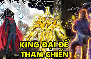 Sau nhiều ngày chờ đợi, One Punch Man chap 199 chứng kiến cuộc đụng độ giữa King với Tinh Trùng Bạch Kim