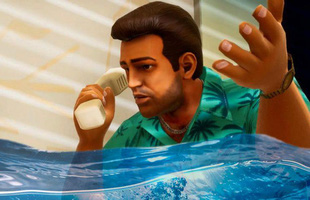 Sau gần 20 năm, Tommy vẫn không thể bơi trong GTA Vice City Remastered