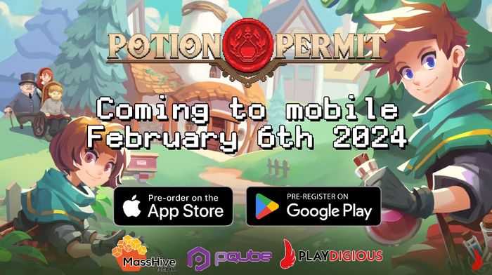 Potion Permit game nhập vai đầy hấp dẫn của Playdigious mở đăng ký trước trên mobile