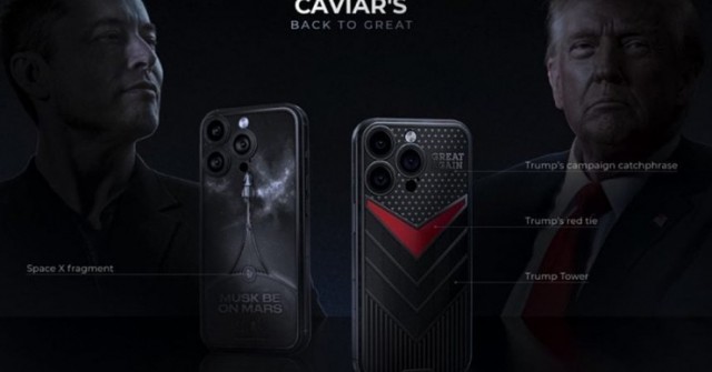 Caviar ra mắt iPhone 16 Pro bản giới hạn vinh danh Jobs, Trump và Musk, giá từ 233 triệu đồng