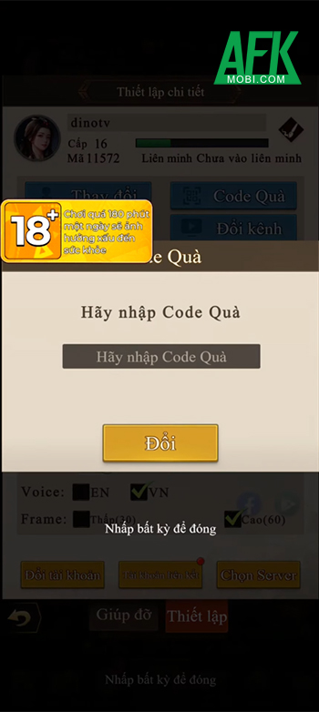 Tổng hợp gift code game Chúa Công Chạy Mau mới nhất trong tháng