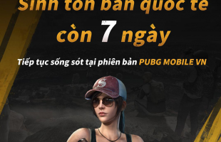 [Lưu ý] Chỉ còn 7 ngày để kết nối tài khoản PUBG Mobile phiên bản quốc tế sang phiên bản Việt Nam