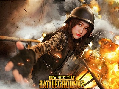 Ngắm nhan sắc vạn người mê của cô hot girl 1995 nhập cos Pubg quá đỉnh