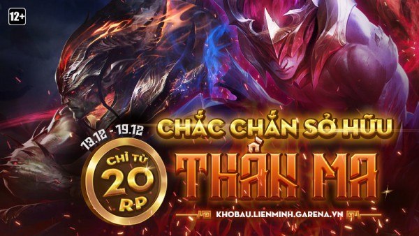 Sở hữu trang phục Thần Ma chỉ từ 20 RP với Cửa Hàng Báu Vật (13/12 – 19/12)