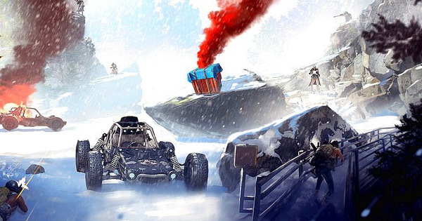 PUBG Mobile: Game thủ được đón Giáng sinh sớm cùng xe trượt tuyết và ông già Noel siêu xịn