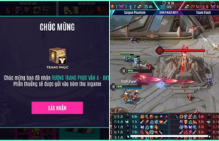 Garena tặng loạt Giftcode AIC, game thủ Liên Quân trúng Rương skin vĩnh viễn siêu dễ