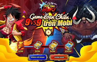 Game mobile Thức Tỉnh Haki sở hữu lối chơi loạn chiến 9vs9 vô cùng độc lạ