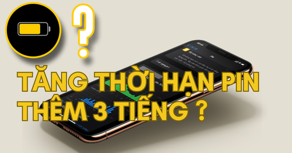 Những cách tiết kiệm pin giúp iPhone tăng thời lượng thêm 3 tiếng