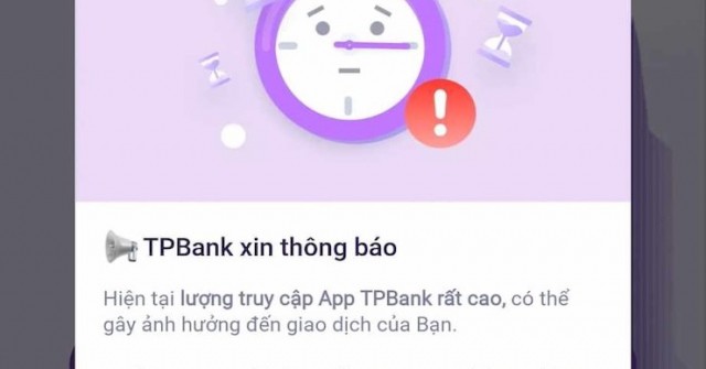 Sau lỗi nghiêm trọng ngày 12/12, TPBank tiếp tục 