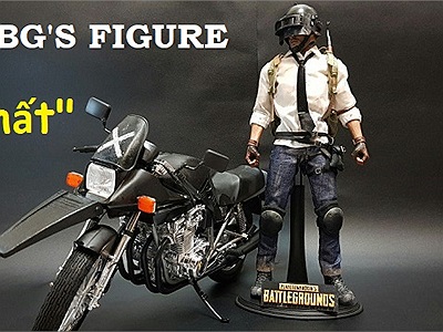 Game thủ Hàn Quốc chế mô hình nhân vật cầm chảo PUBG khiến ai nhìn cũng ngẩn ngơ