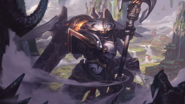 Chi tiết hình ảnh nhóm trang phục Loạn Thế Thần Binh: Garen, Jax và Leona